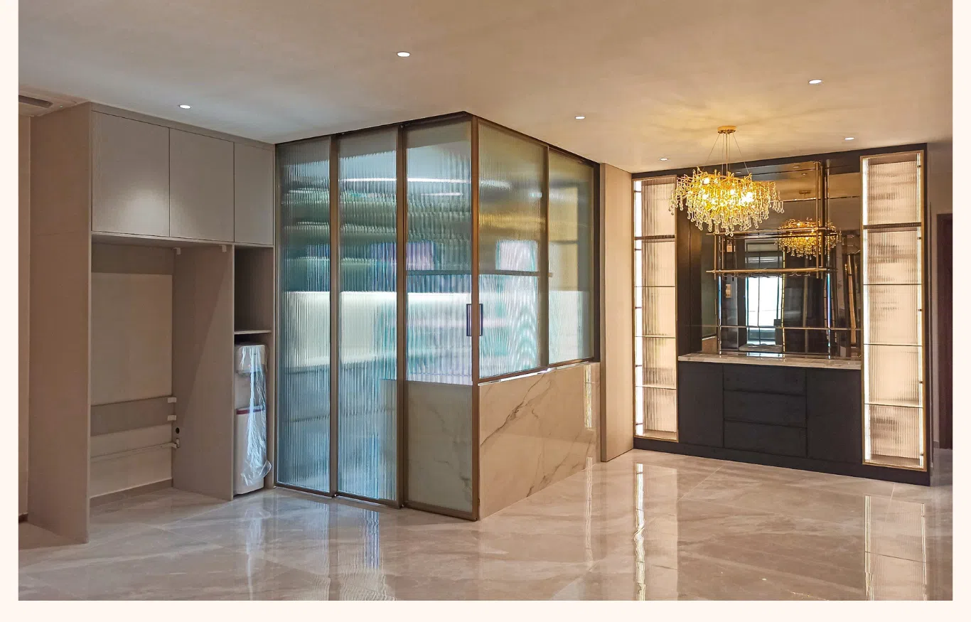 Thi công nội thất trọn gói chung cư Hado Centrosa