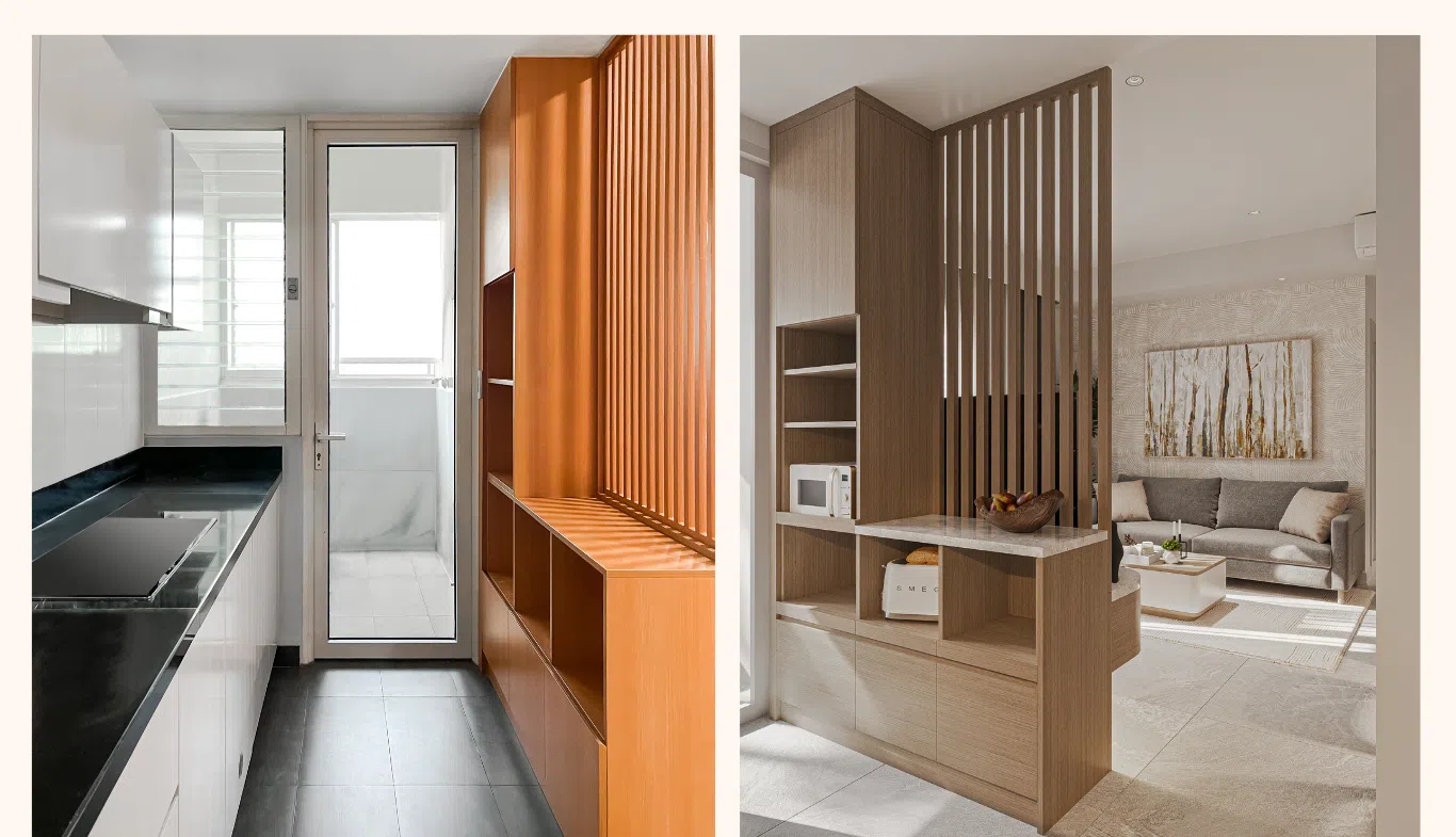 nội thất nhà bếp chung cư the krista