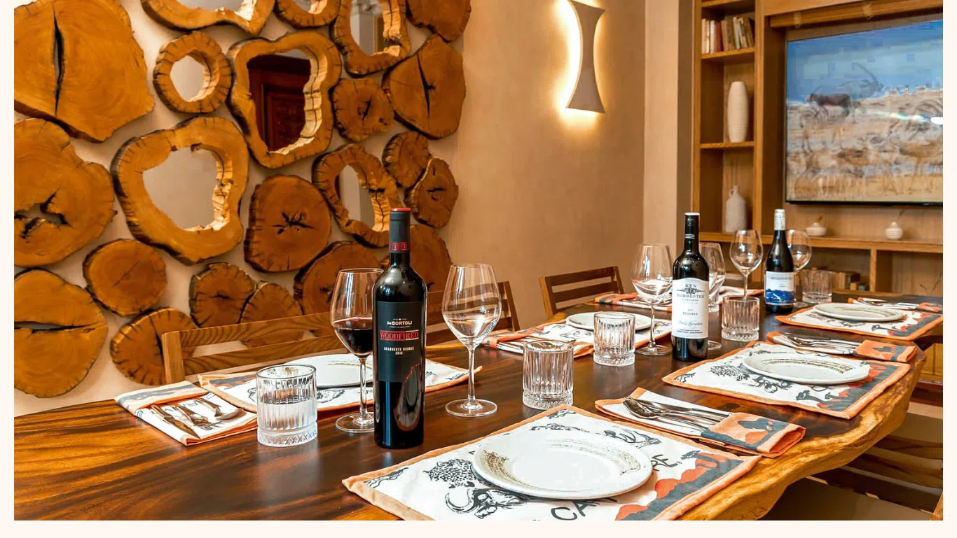 nội thất khu vực phòng riêng nhà hàng Carnivore