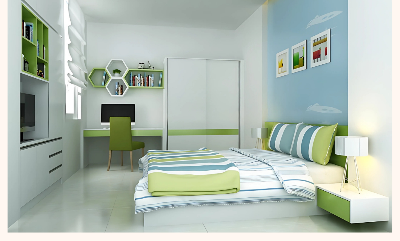 thiết kế nội thất phòng ngủ nhà phố bình thạnh