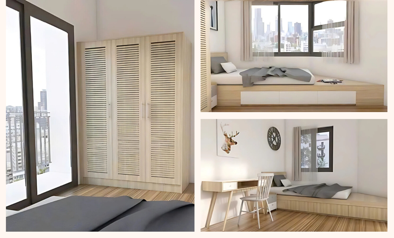 nội thất phòng ngủ nhà phố quận 8