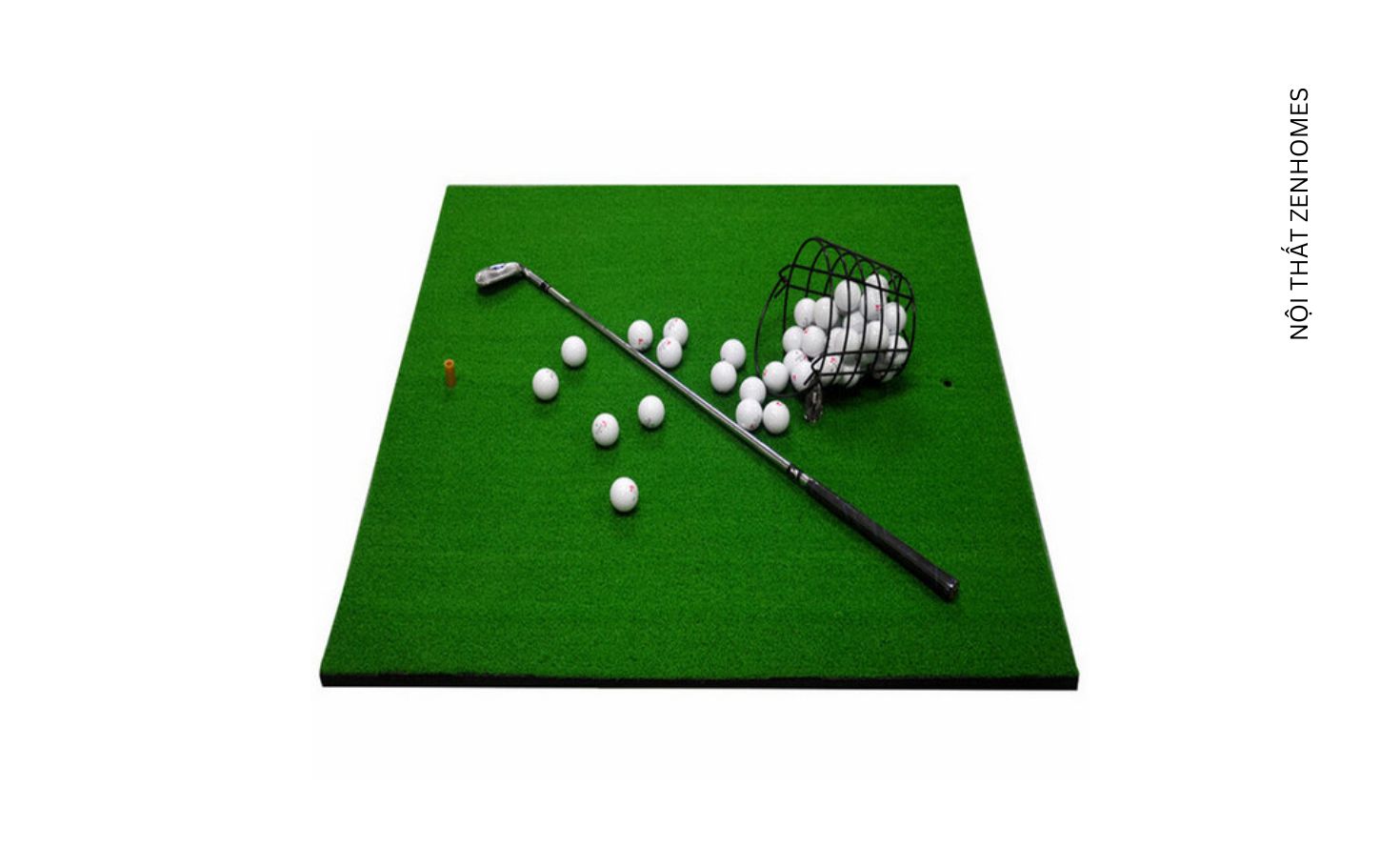 Nội thất phòng golf 3D tại nhà