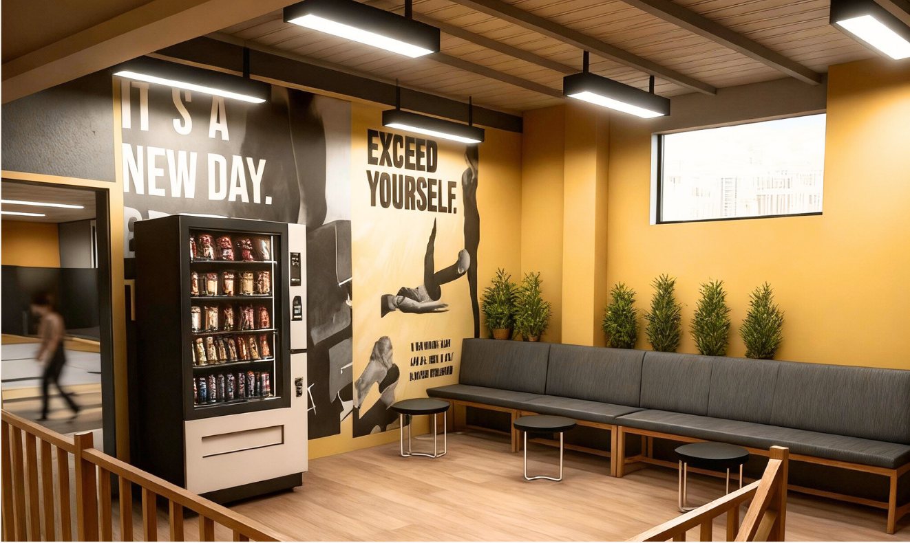 nội thất phòng gym Bodytech