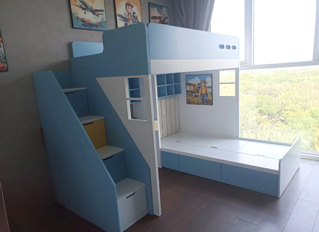 thiết kế nội thất phòng ngủ bé trai