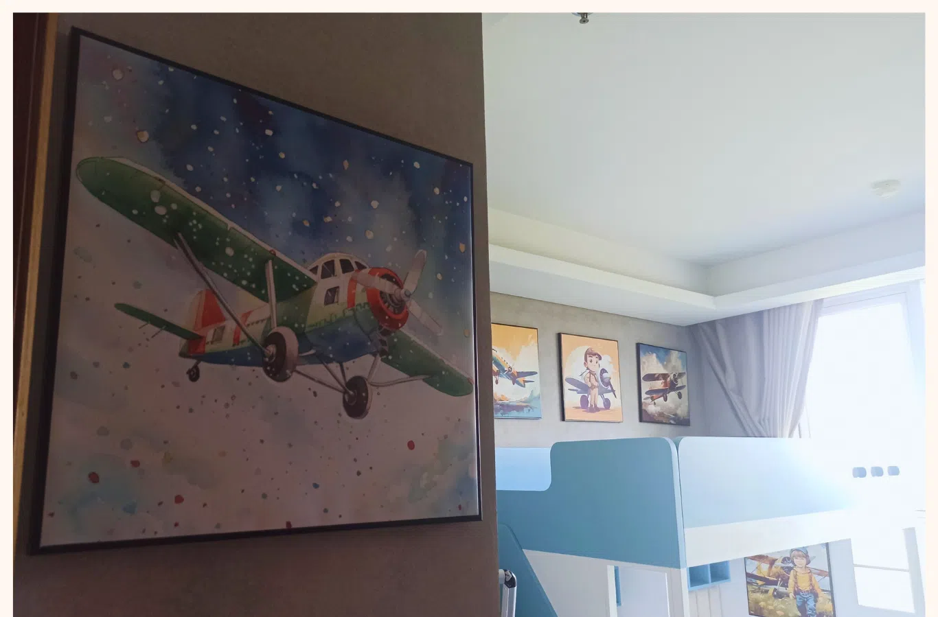 giường ngủ nội thất phòng ngủ bé trai