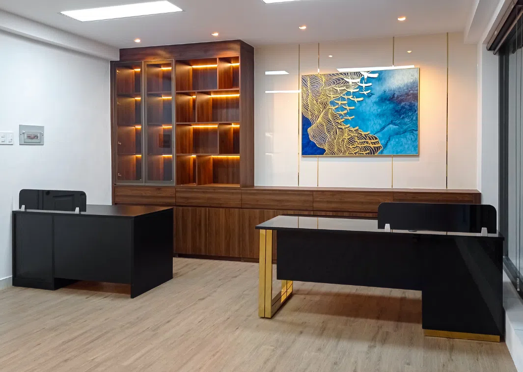 Thi công văn phòng trọn gói Công ty Gymaster