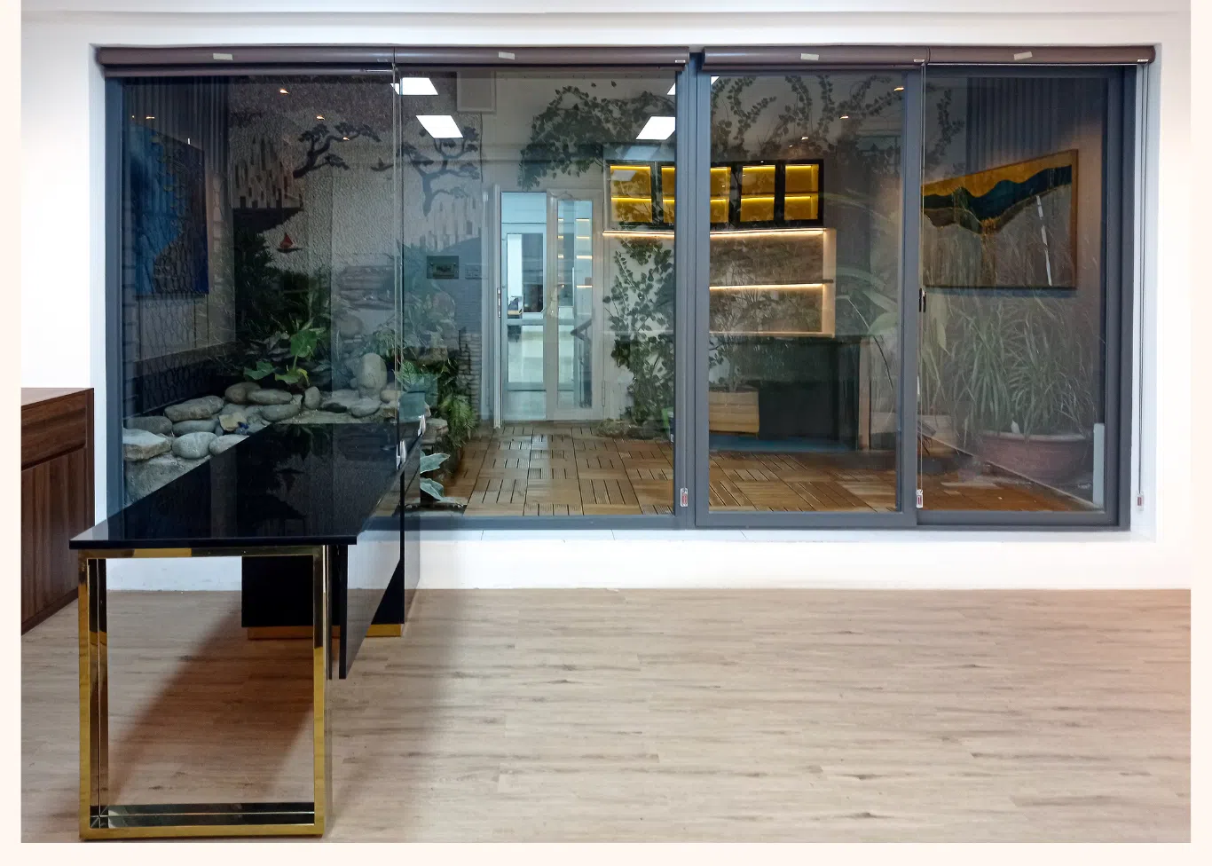 Thi công văn phòng trọn gói Công ty Gymaster