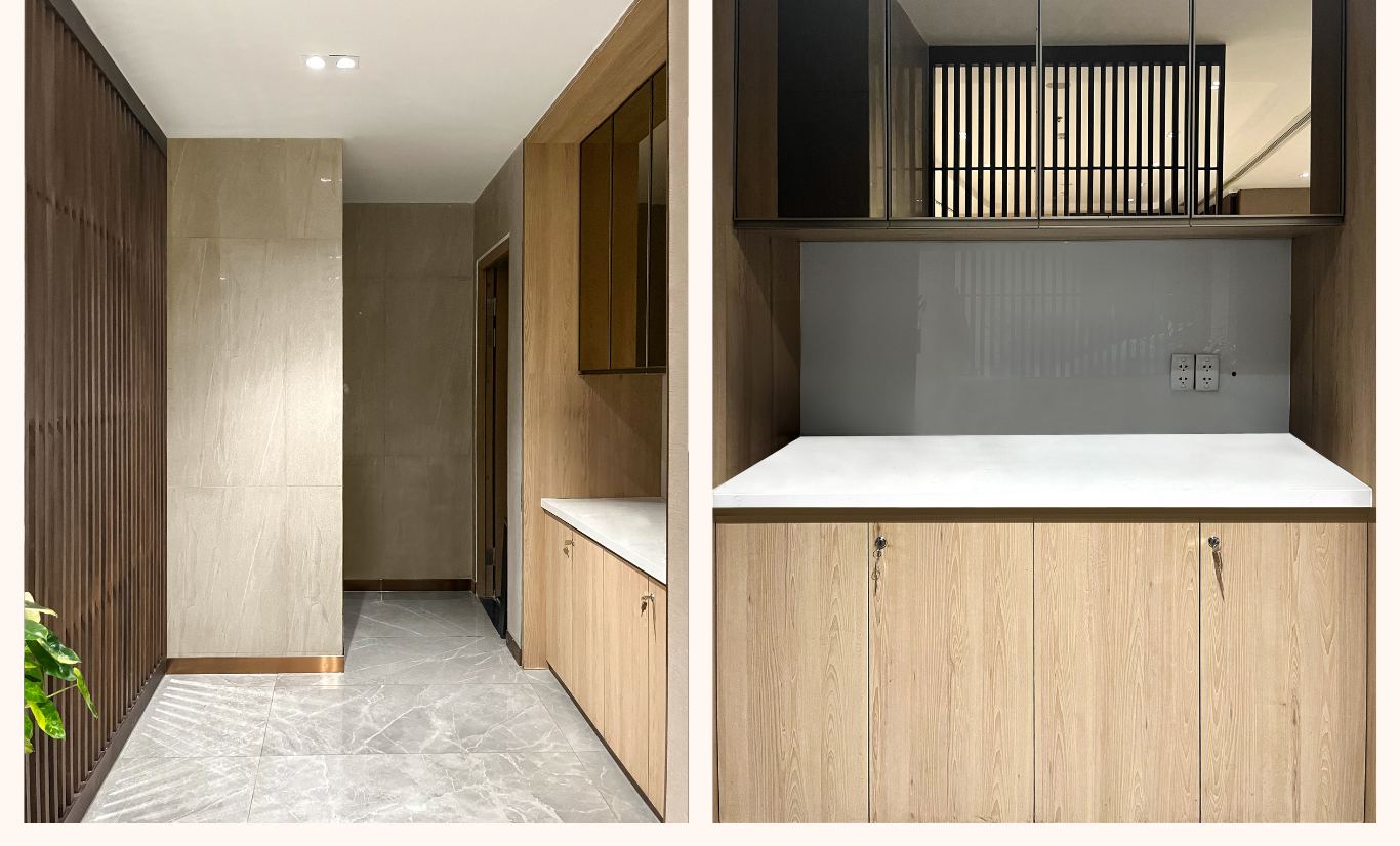 nôi thất khu vực pantry văn phòng address