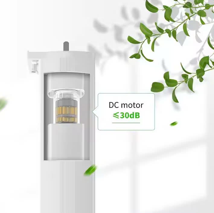 rèm vải tự động