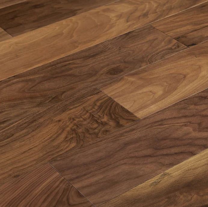 sàn gỗ kỹ thuật màu óc chó