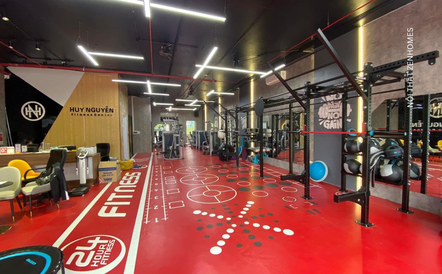 sàn phòng gym