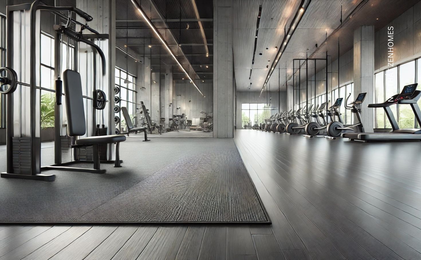 sàn phòng gym
