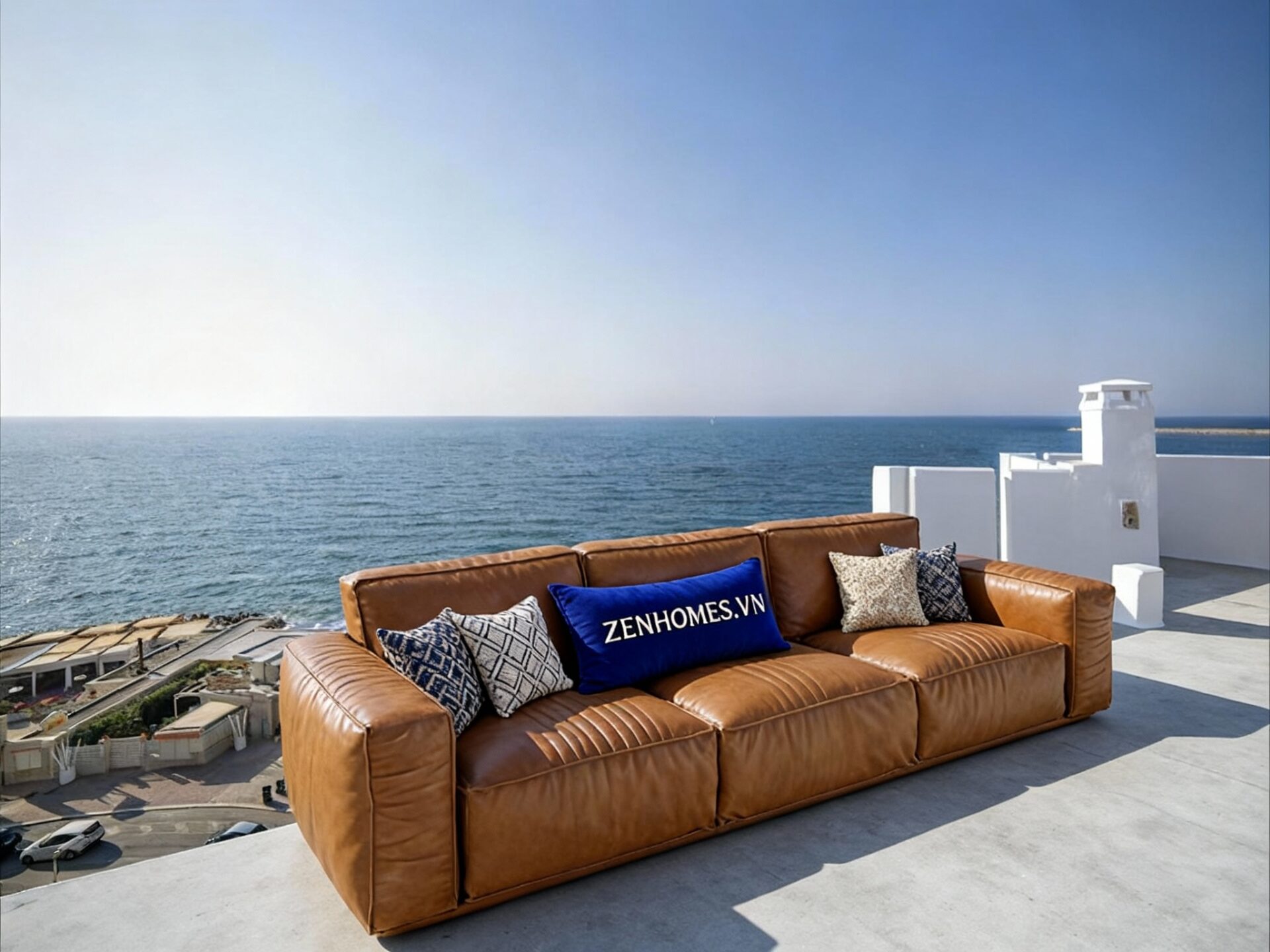 Ghế sofa da bò Marechiaro