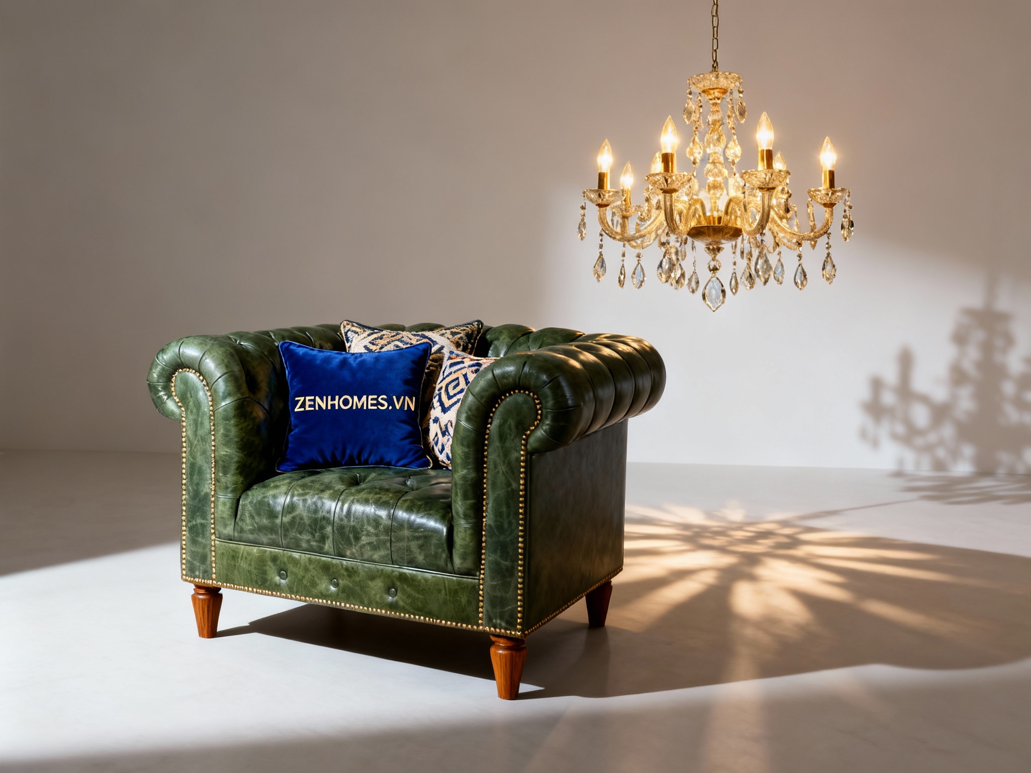 Sofa tân cổ điển Chesterfield