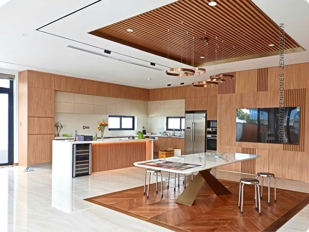 thi công nội thất biệt thự quận 2