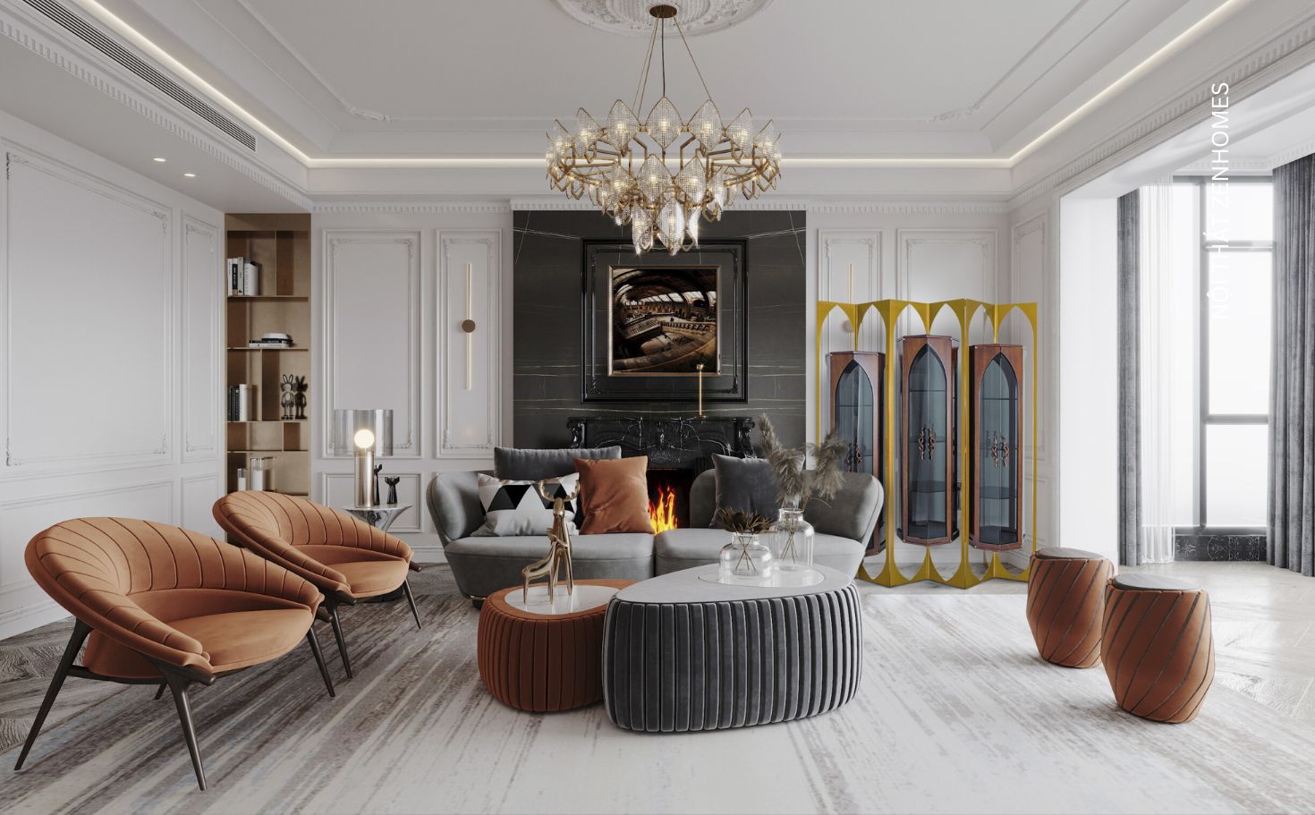 thi công nội thất cao cấp