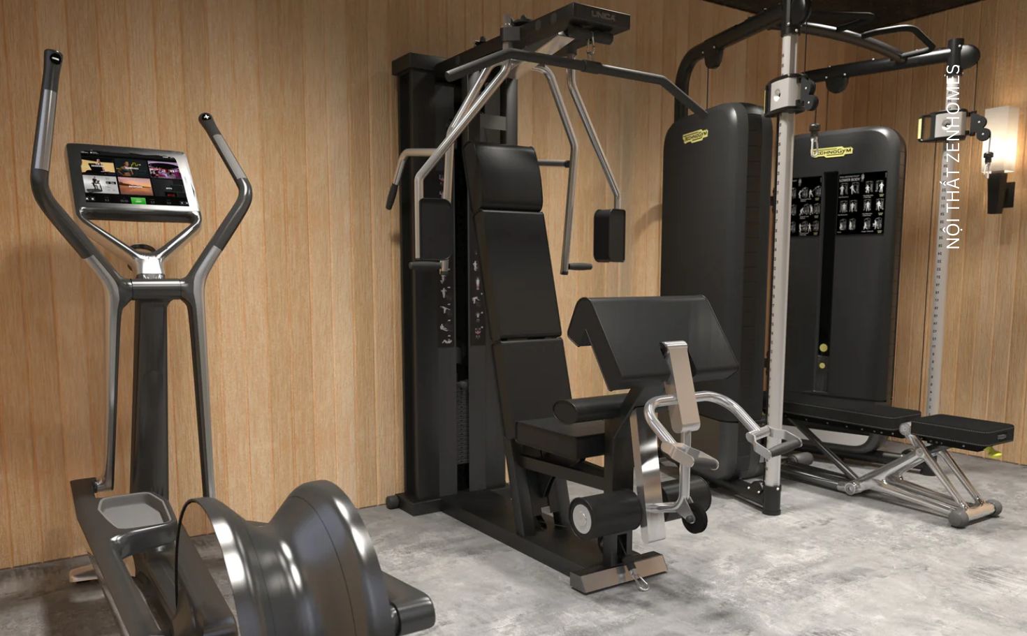 Các thiết bị tập gym chuyên dụng