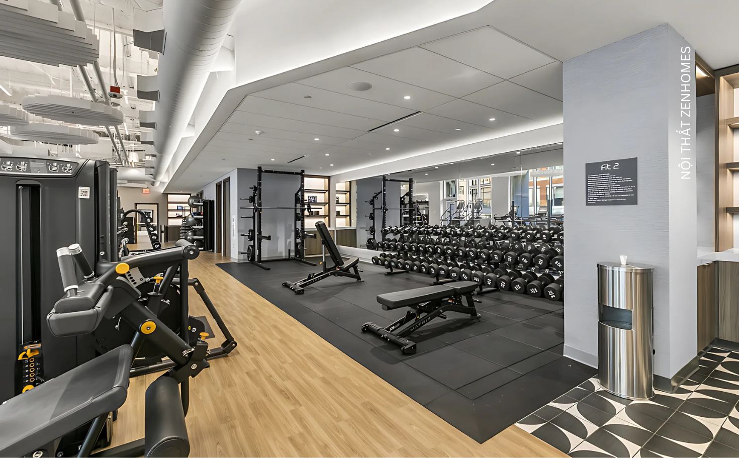 Bảng giá thiết bị phòng gym