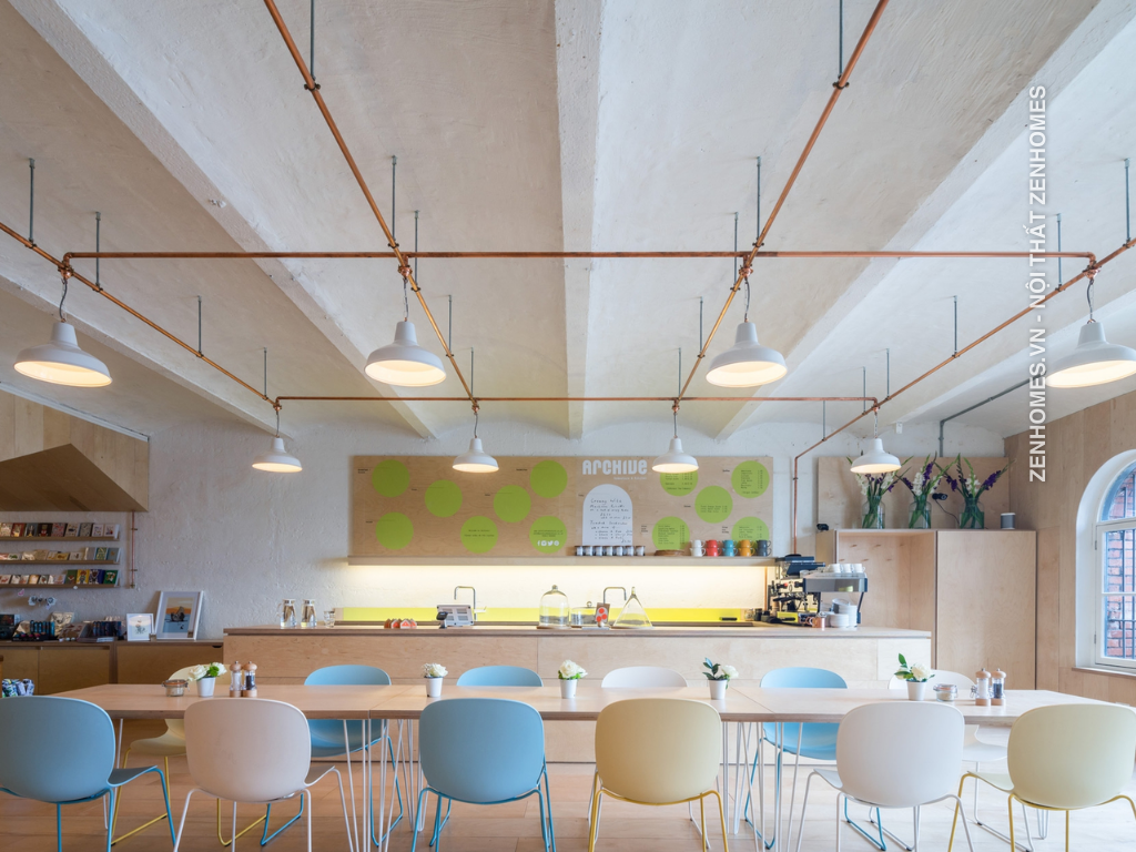 thiết kế nhà hàng Archive Homestore & Kitchen