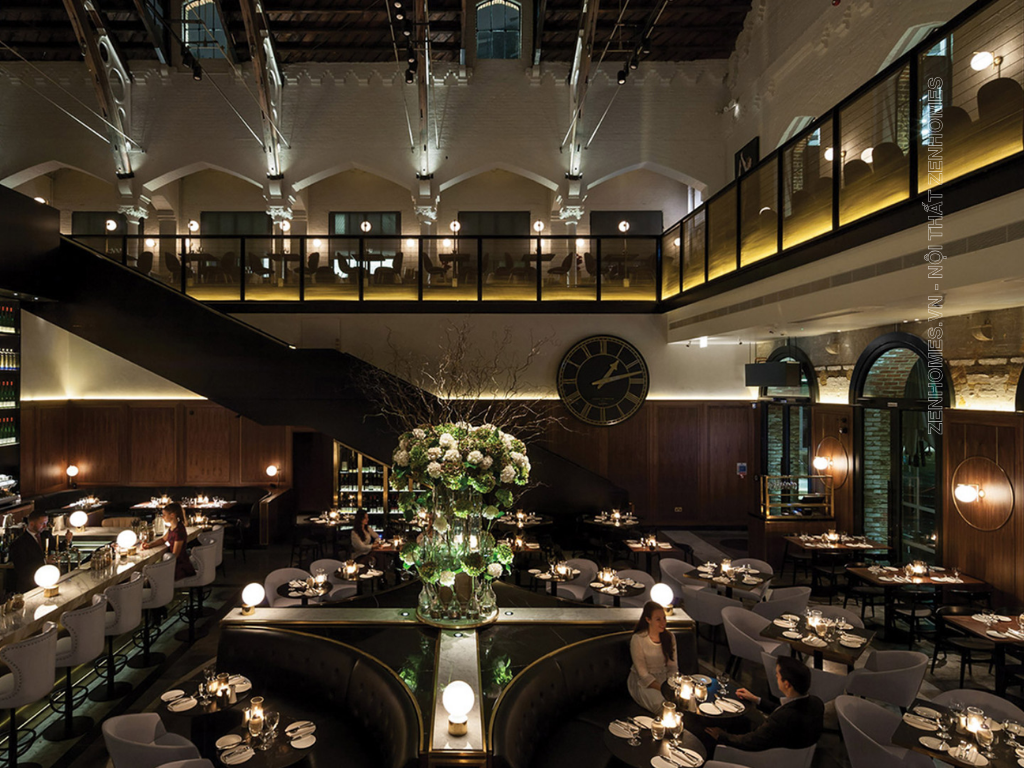 thiết kế nhà hàng German Gymnasium