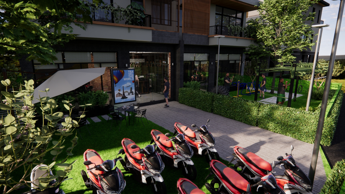 Thiết kế phòng gym Long Thành Riverside