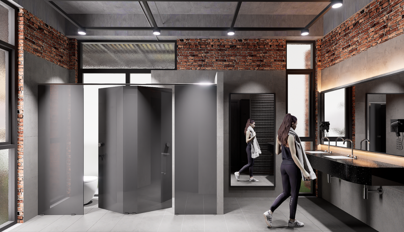 Thiết kế phòng gym Long Thành Riverside