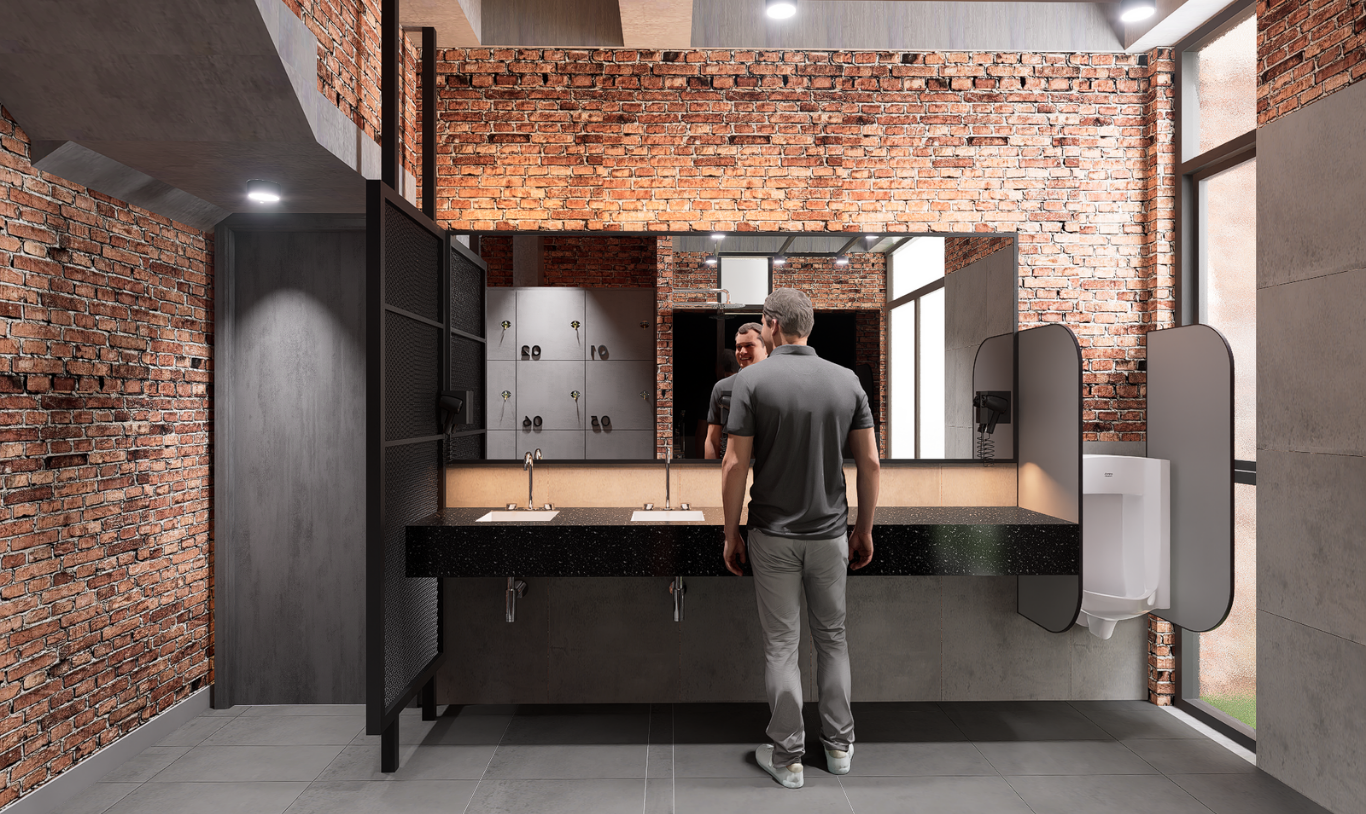 Thiết kế phòng gym Long Thành Riverside