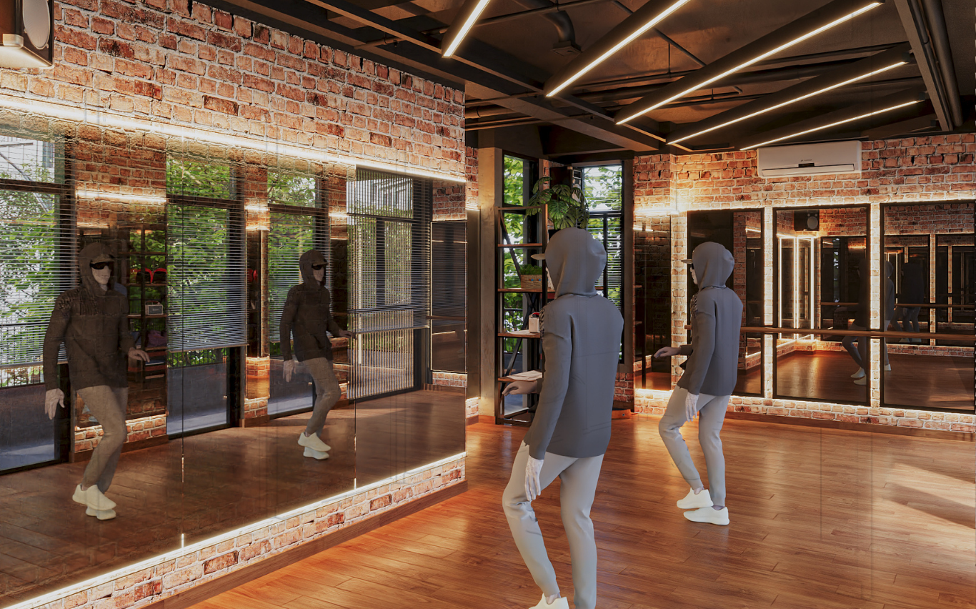 Thiết kế phòng gym Long Thành Riverside