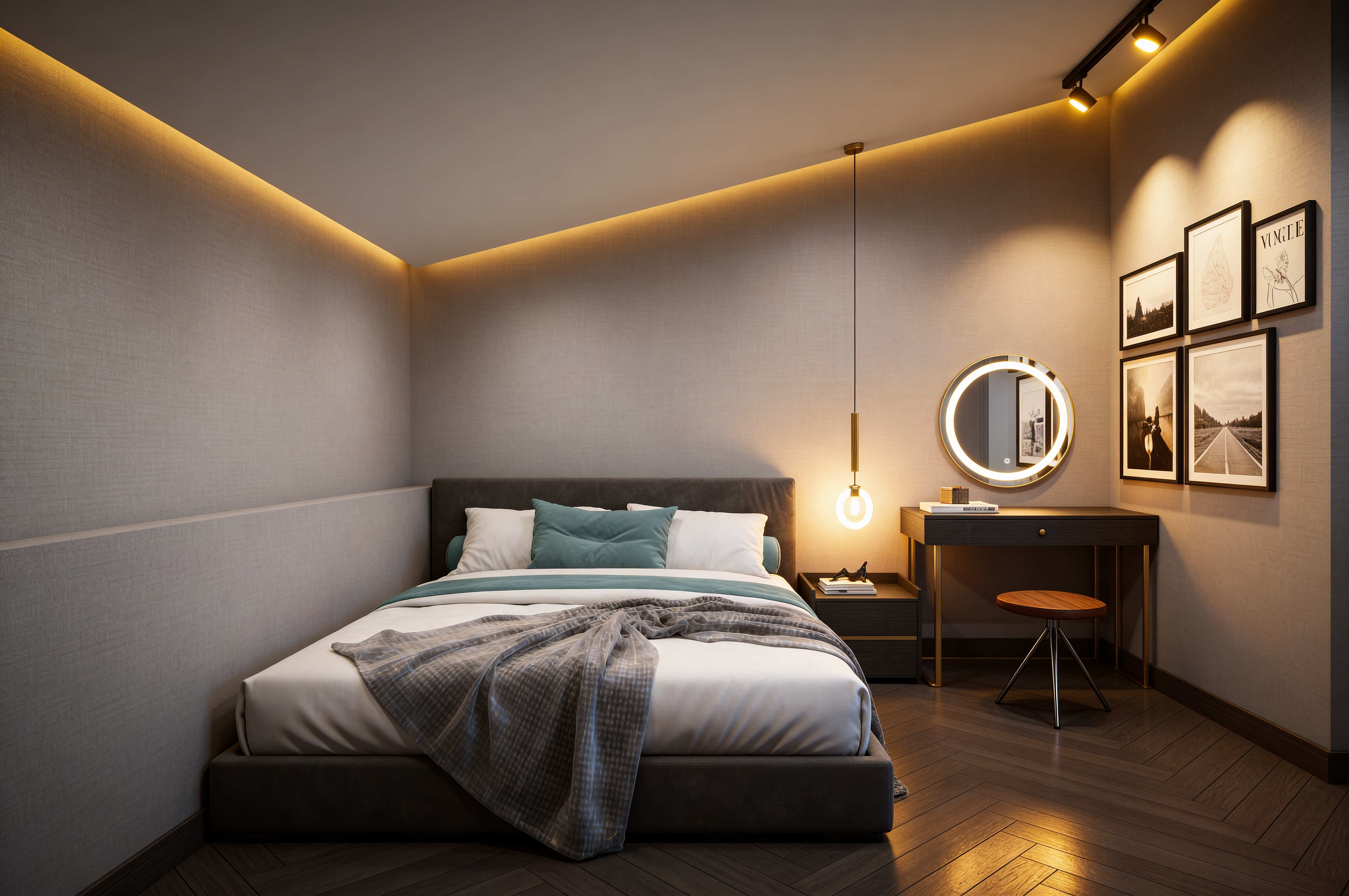 Thiết kế phòng ngủ hiện đại tạo không gian thư giãn theo gu cá nhân và tối ưu trải nghiệm sử dụng