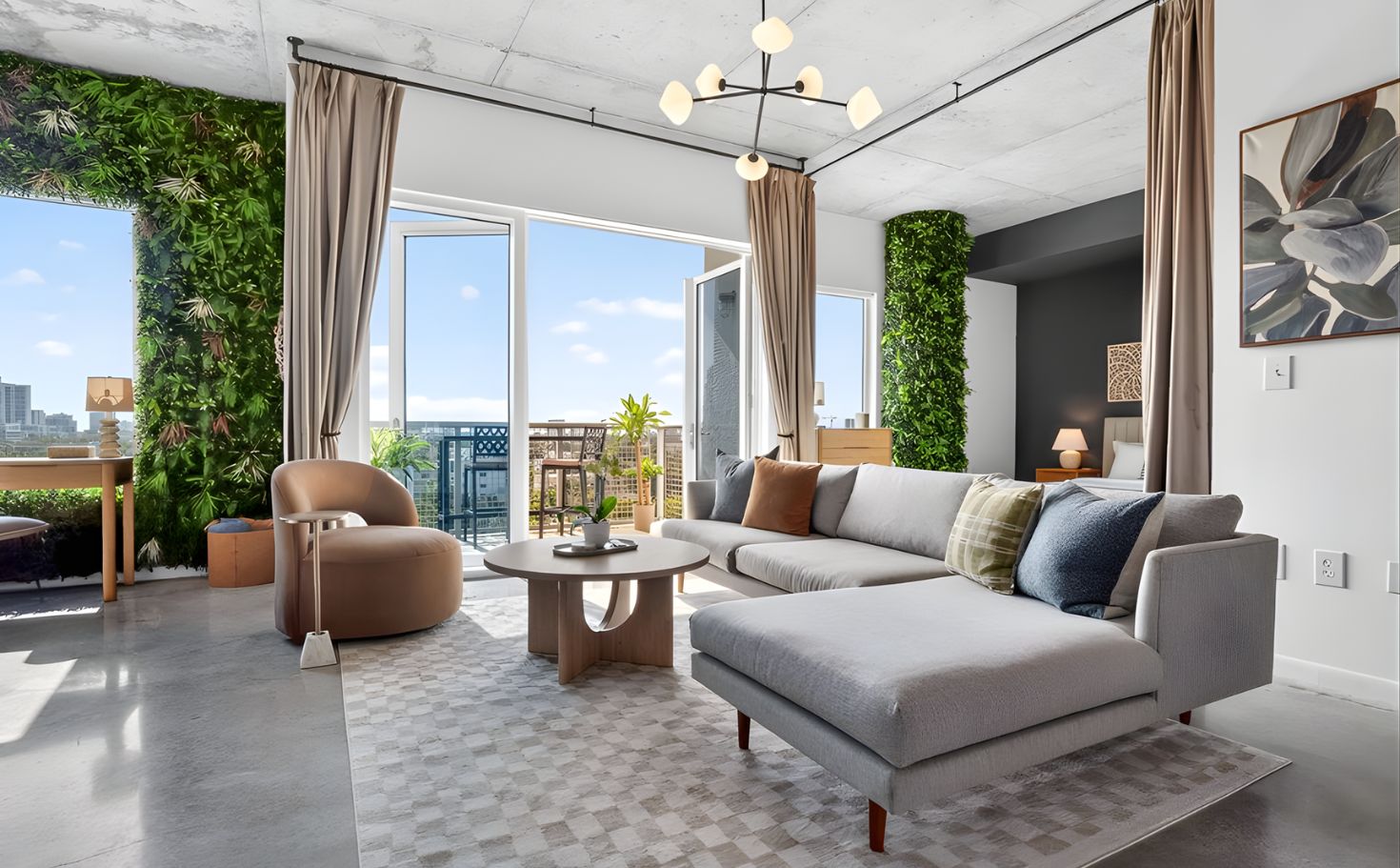 Thiết kế và thi công nội thất căn hộ cho thuê