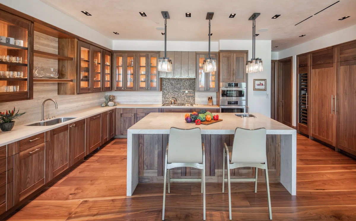 Thiết kế nội thất biệt thự gỗ óc chó : Vẻ đẹp vượt thời gian - Zenhomes