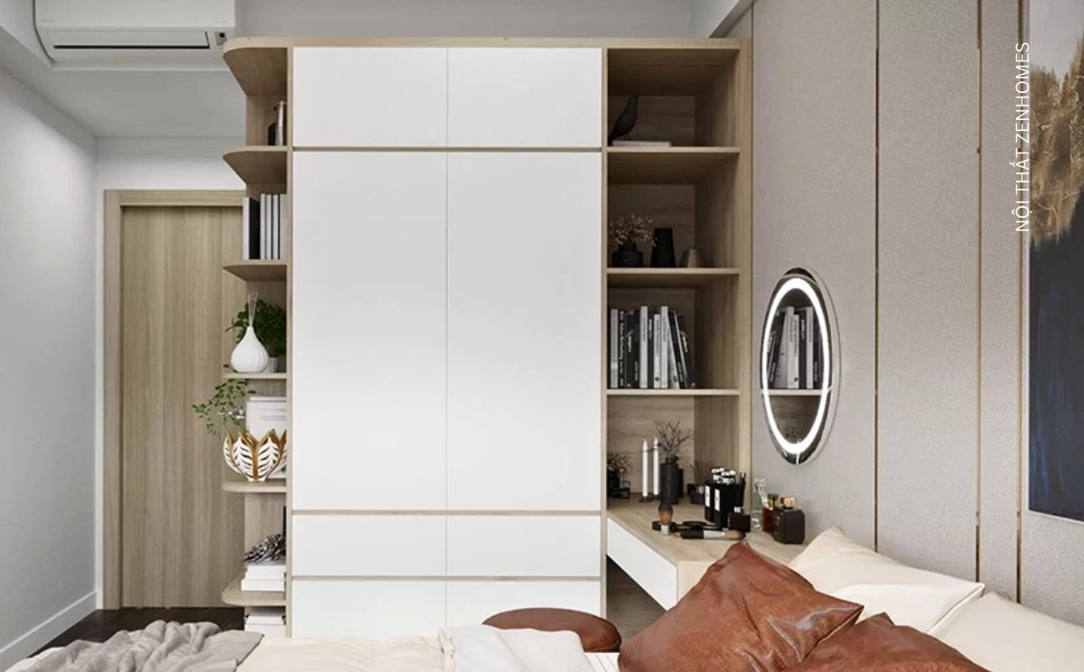 Tủ quần áo gỗ công nghiệp