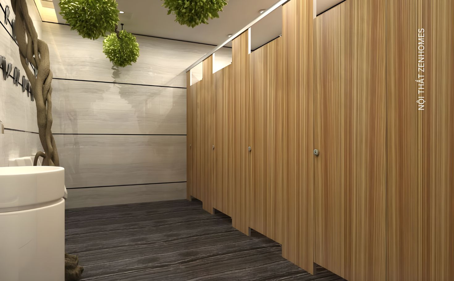 Vách ngăn vệ sinh