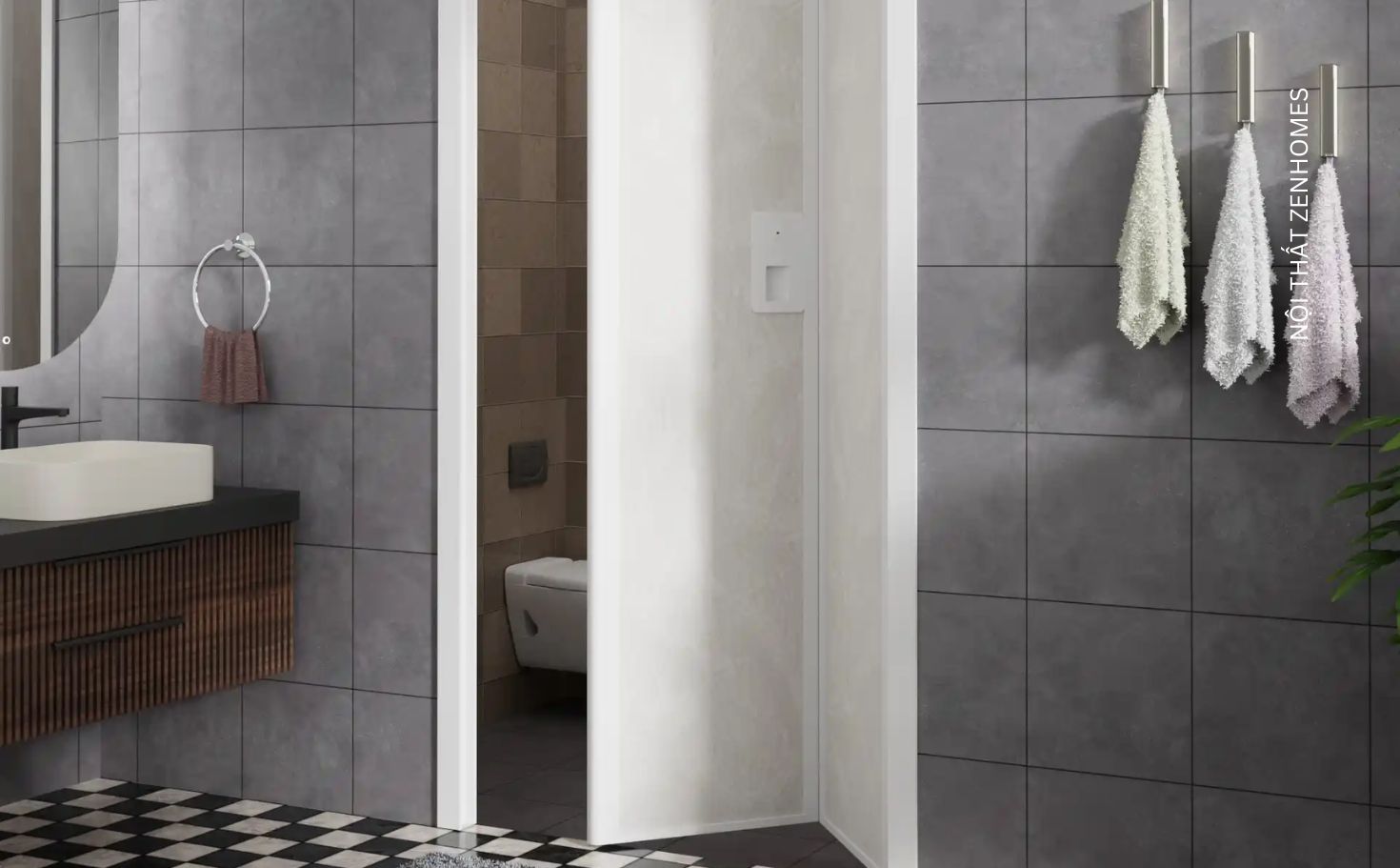 Vách ngăn vệ sinh