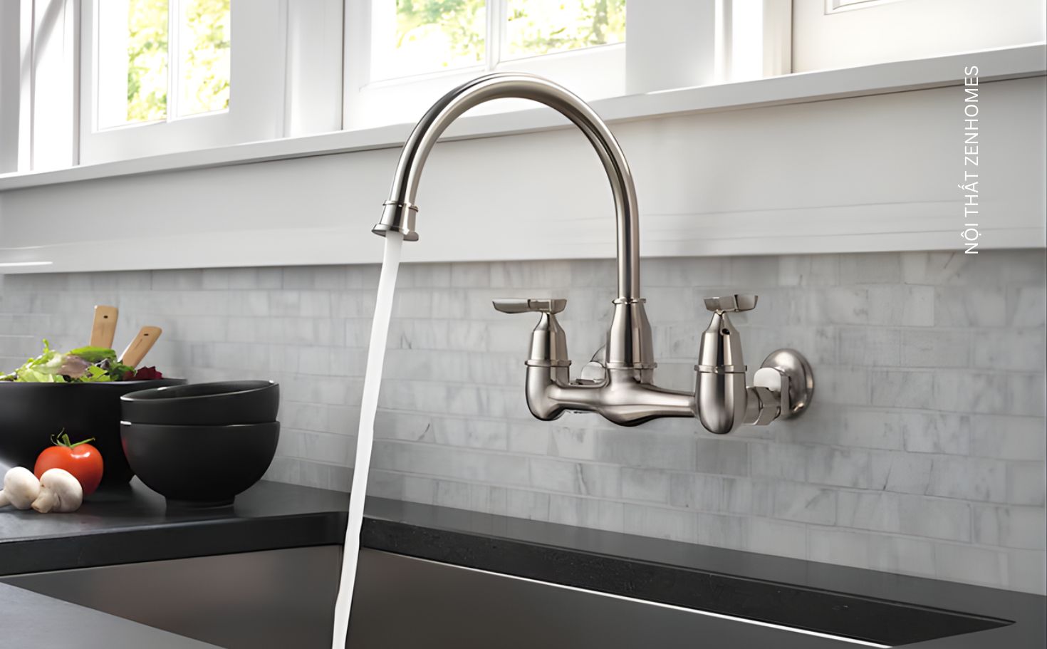 Vòi rửa âm tường