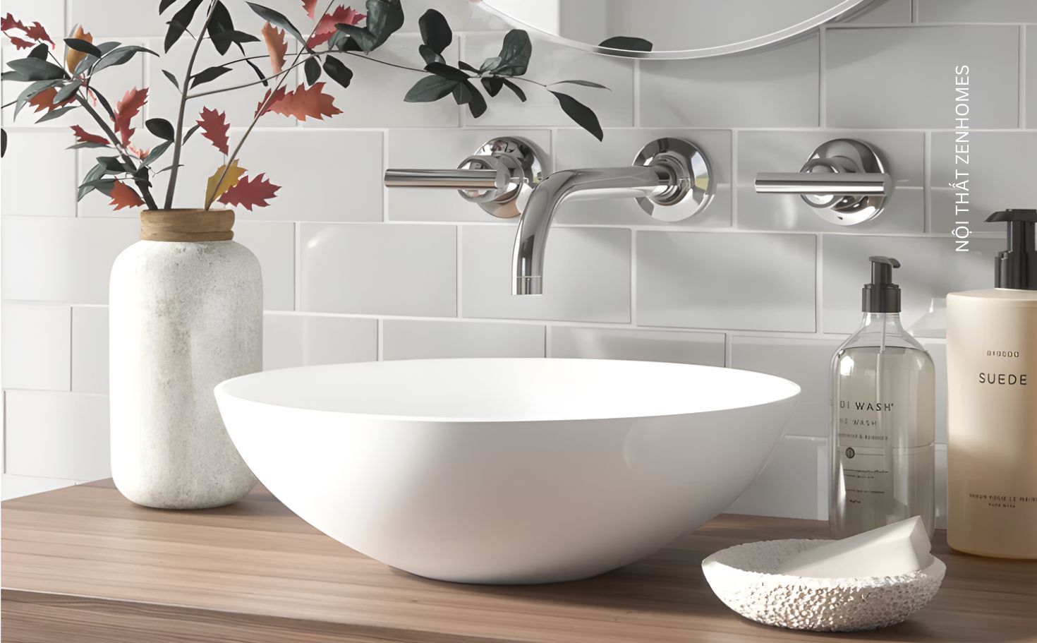 Vòi rửa âm tường