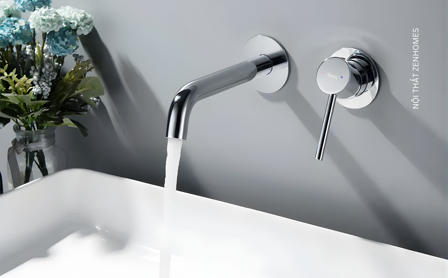 Vòi rửa âm tường