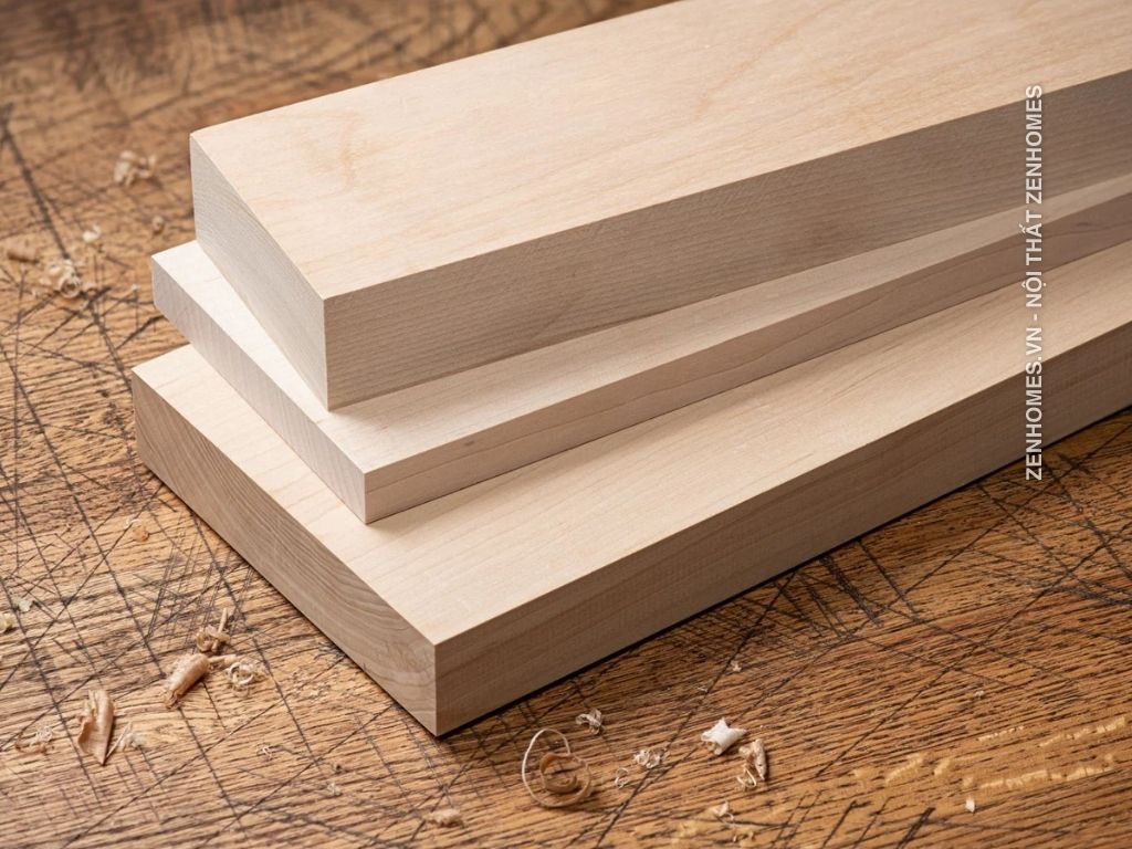 xưởng mộc - gỗ Maple gỗ phong