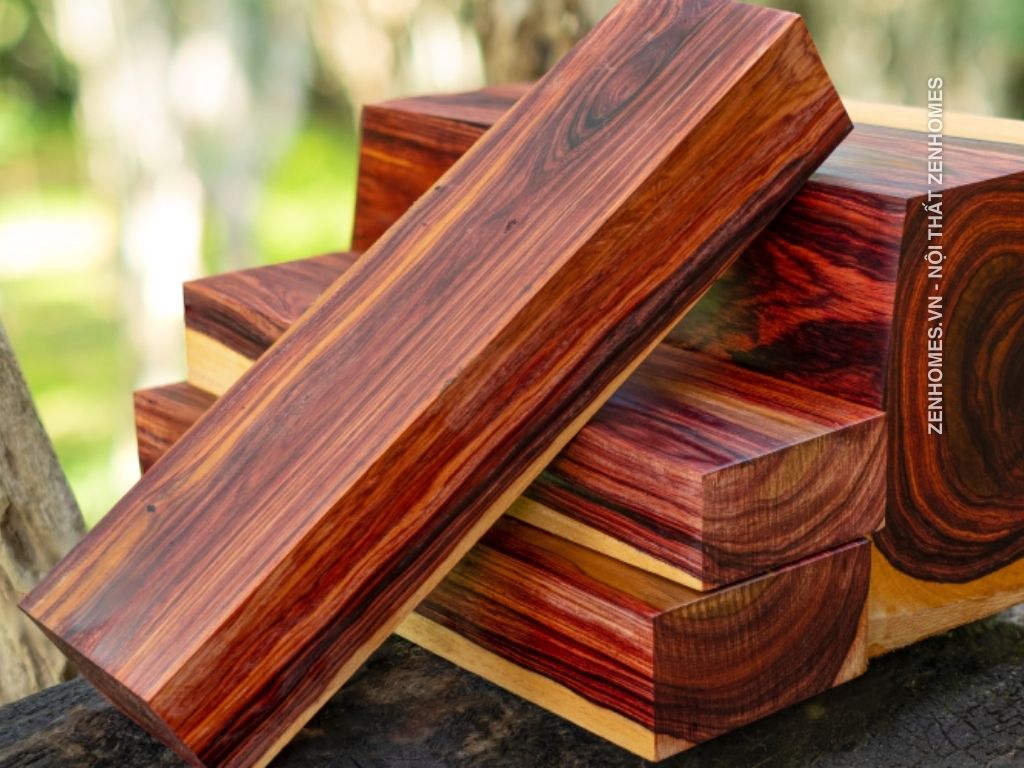 xưởng mộc - gỗ đỏ
